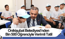 Onikişubat Belediyesi’nden Bin 500 Öğrenciyle Verimli Tatil