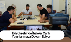 Büyükşehir’de İhaleler Canlı Yayınlanmaya Devam Ediyor