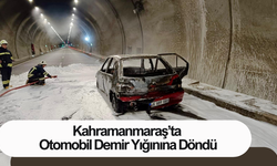 Kahramanmaraş’ta Otomobil Demir Yığınına Döndü