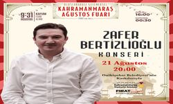 Zafer Bertizlioğlu, KAFUM’da Sahne Alacak