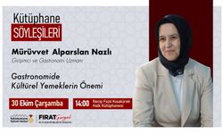 Kütüphane Söyleşileri’nde Bu Hafta “Gastronomide Kültürel Yemeklerin Önemi” Konuşulacak