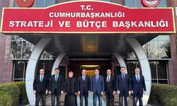 Kahramanmaraş Heyeti, Cumhurbaşkanlığı Strateji ve Bütçe Başkanı Şenel ile Bir Araya Geldi