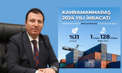 Kahramanmaraş’ın ihracatı 1 Milyar 128 Milyon Dolar!