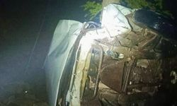 Kahramanmaraş'ta otomobil şarampole yuvarlandı: 2 yaralı