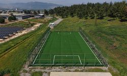 Kahramanmaraş’ta Halı Sahalara Yaz Bakımı