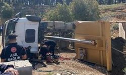 Kahramanmaraş'ta feci kaza: Kamyon sürücüsü hayatını kaybetti