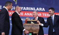Cumhurbaşkanı Erdoğan ve Aliyev’e Kahramanmaraş’ın Tescilli El Sanatları Hediyesi