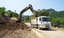 Andırın – Merkez Ulaşımını 20 Kilometre Kısaltacak Yol Tamamlanıyor