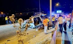 Kahramanmaraş'ta hafif ticari araç bariyerlere çarptı: 1 ölü 1 yaralı