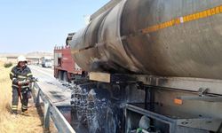 Kahramanmaraş’ta tanker yangını korkuttu