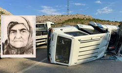 Elbistan'da feci kaza: 1 ölü 1 yaralı