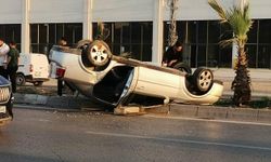 Kahramanmaraş’ta otomobil takla attı: 1 yaralı