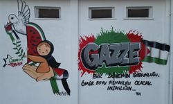 Onikişubat Belediyesi, Filistin temalı grafitilerle trafoları vicdan anıtına dönüştürdü
