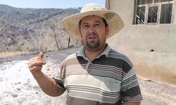 Kahramanmaraş'ta orman yangınında evi yanan vatandaş yetkililerden yardım istedi