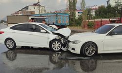 Göksun’da zincirleme kaza: 1 yaralı