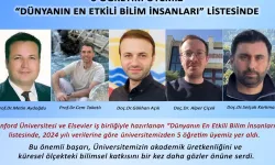 5 Akademisyen 'Dünyanın En Etkili Bilim İnsanları' arasında