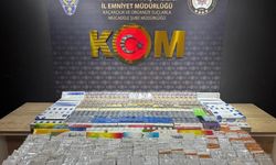 Kahramanmaraş’ta kaçak sigara ve sahte plaka operasyonu