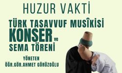 Hz. Mevlâna Vuslatının Yıl Dönümünde Tasavvuf Musikisi ve Sema Töreniyle Anılacak