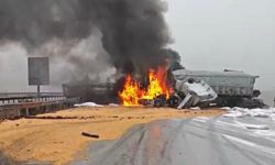 Kahramanmaraş-Gaziantep yolunda zincirleme kaza