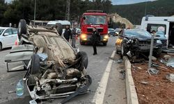 Kahramanmaraş’ta iki otomobil çarpıştı: 1 yaralı