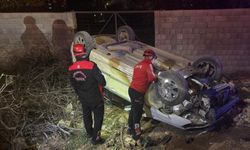 Kahramanmaraş’ta otomobil takla attı: 4 yaralı