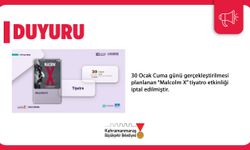 Kahramanmaraş’ta “Malcom X” tiyatrosu hava şartları nedeniyle iptal