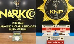 Elbistan’da 43 gram metamfetamin yakalandı