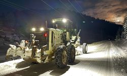 Kahramanmaraş’ta karla mücadele sürüyor: Ekipler sahada