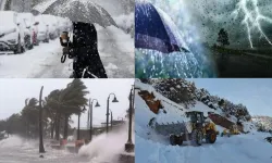 Meteoroloji'den kuvvetli yağış, kuvvetli rüzgar, fırtına, kar uyarısı