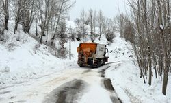 Nurhak’ta kar kalınlığı arttı, ekipler sahada görevde