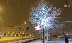 Afşin ve Göksun’da kar yağışı yolları kapattı, trafik denetimleri artırıldı