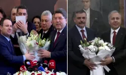 O bakanlıklarda devir teslim yapıldı