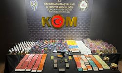 Kahramanmaraş’ta kaçak tütün ve silah operasyonu