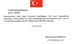 KSÜ Rektörlüğüne Prof. Dr. İbrahim Taner Okumuş Atandı