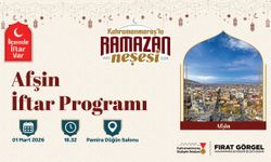 Afşin’de yüzlerce kişi aynı iftar sofrasında buluşacak