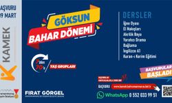 Göksun’da KAMEK kurslarına kayıtlar başladı!