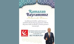 Yeniden Refah Partisi İl Mali İşler Başkan Yardımcısı Ali Yurdusev’den Ramazan Bayramı Mesajı