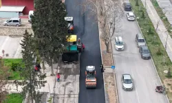 Büyükşehir, Kuddusi Baba Bulvarı’nda asfalt çalışmasını sürdürüyor