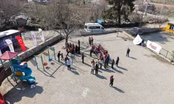 Kahramanmaraş’ta minikler için şenlik havasında etkinlik