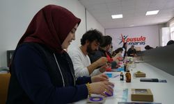 Kahramanmaraş’ta gençler sabun yapmayı öğrendi
