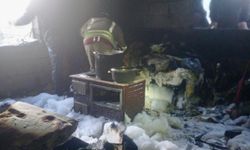 Kahramanmaraş’ta yangında her şey yandı, bir tek o zarar görmedi