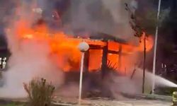 Kahramanmaraş'ta korkutan baraka yangını! Alevler yükseldi