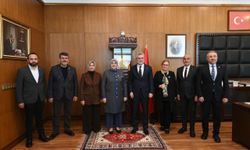 Başkan Görgel Ankara'dan gelen heyeti ağırladı!