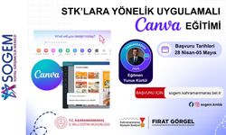 STK'lara dijital güç! Uygulamalı Canva eğitimi başlıyor!