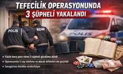 Kahramanmaraş’ta tefecilik operasyonu! 3 gözaltı