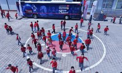 Nurhaklı miniklere büyük sürpriz! Etkinliklerle dolu bir gün