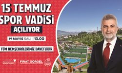 Kahramanmaraş 15 Temmuz Spor Vadisi’ni resmen açıyor!