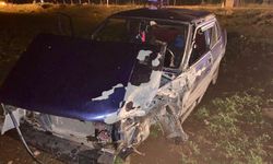 Kahramanmaraş’ta iki otomobil çarpıştı: 1 yaralı
