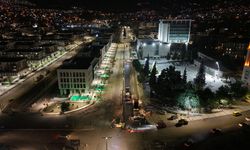 Kahramanmaraş'ta Azerbaycan Bulvarı'na konforlu yol çalışmaları sürüyor
