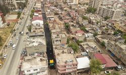 Kahramanmaraş'ta Menderes Mahallesi’nde yollar baştan aşağı yenileniyor